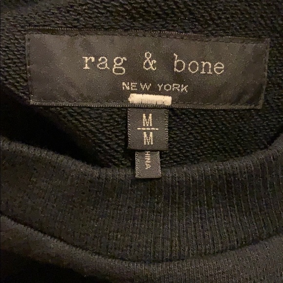 Rag & Bone Dagger Men’s Crewneck Sweatshirt Size M - Picture 5 of 8